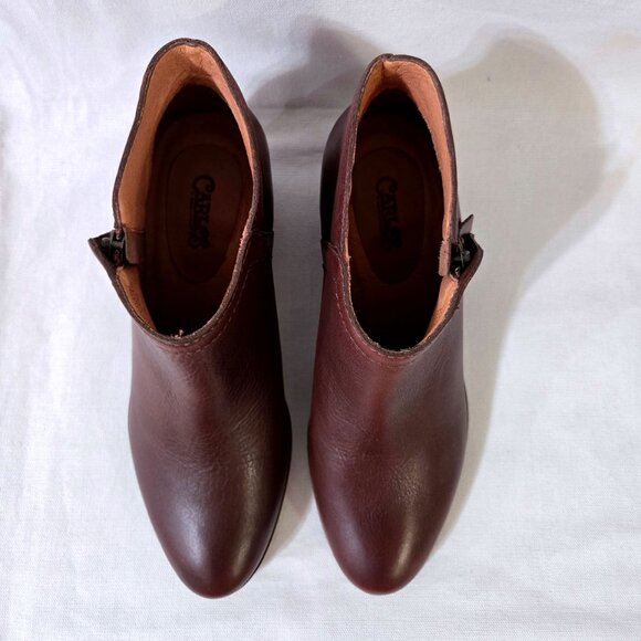 Carlos Santana Leather Ankle Bootie NWOB - size 7.5 - Picture 6 of 13